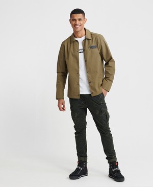 Superdry Surplus Goods Classic Graphic Férfi Pólók Fehér | YUIHZ1706